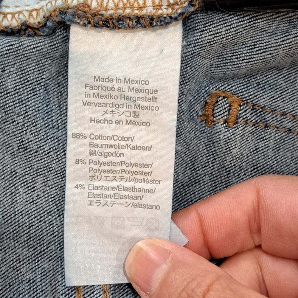 Madewell Curvy High-Rise Skinny Lucille Indigo Wash Minimalist Normcore Jeans 28 - Picture 11 of 16